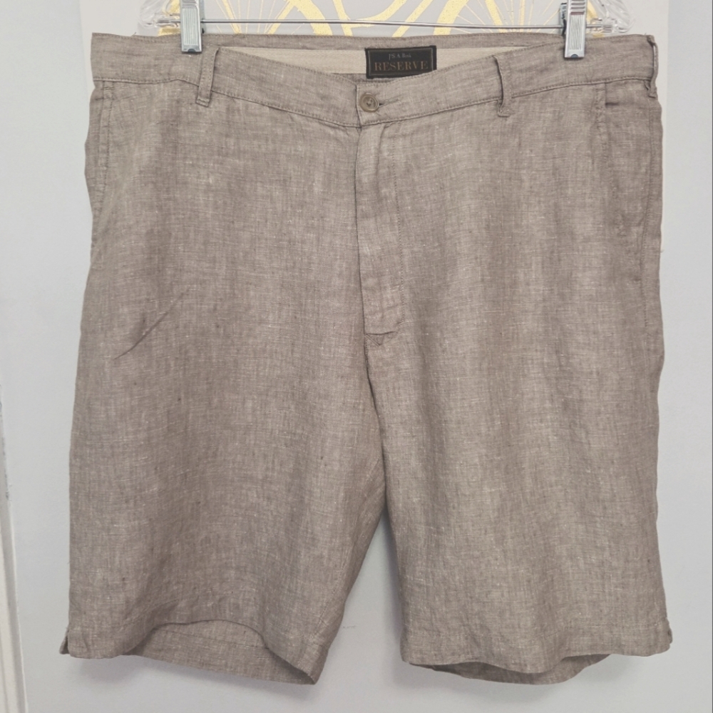 Jos . A. Bank Reserve Men's Linen Shorts Size 38